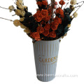 flower tins buckets Vintage flower bucket flower vase